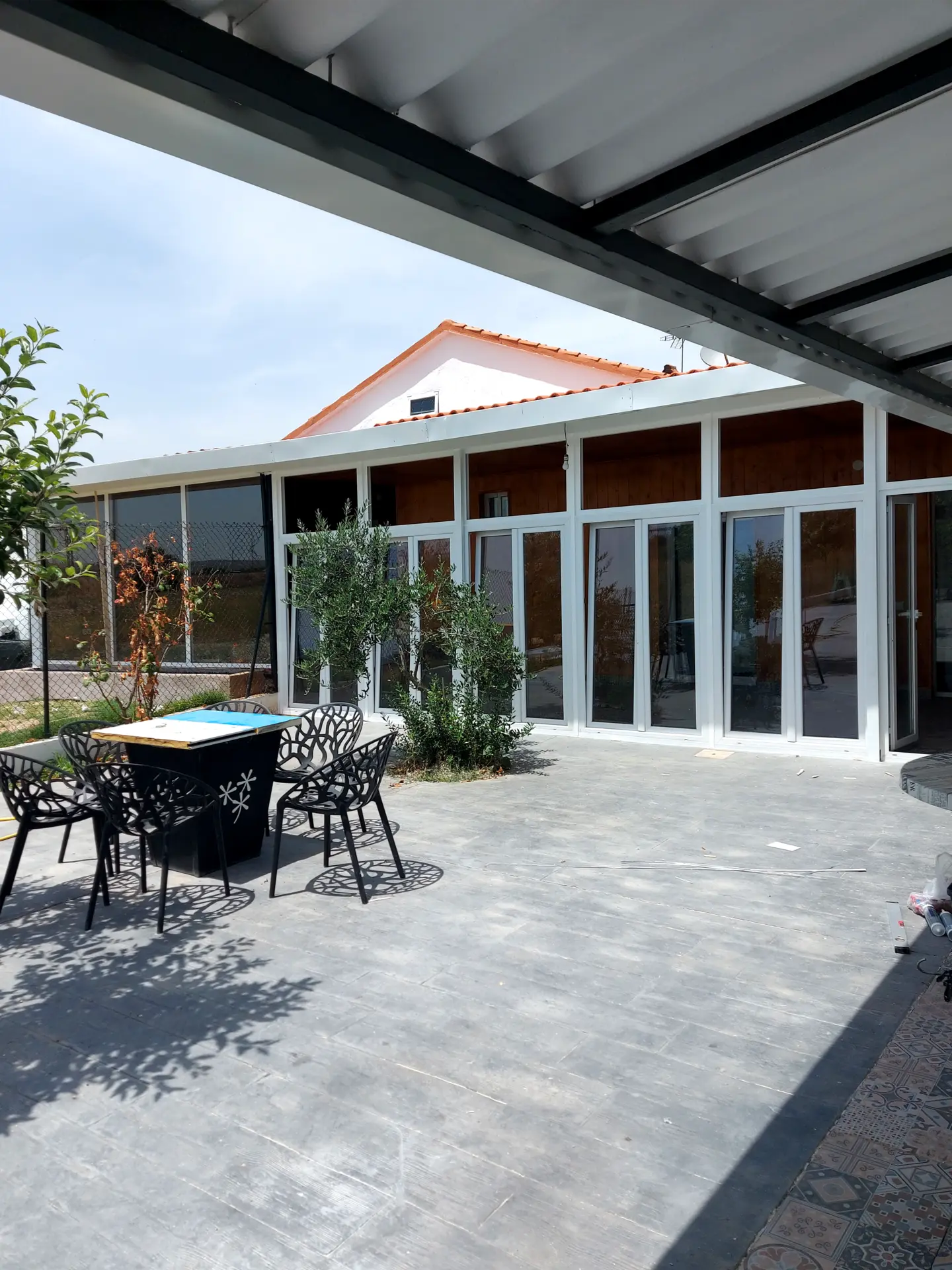 Cerramiento de Pabellón